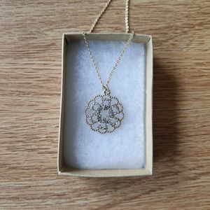 LOFT Crystal Filigree Pendant